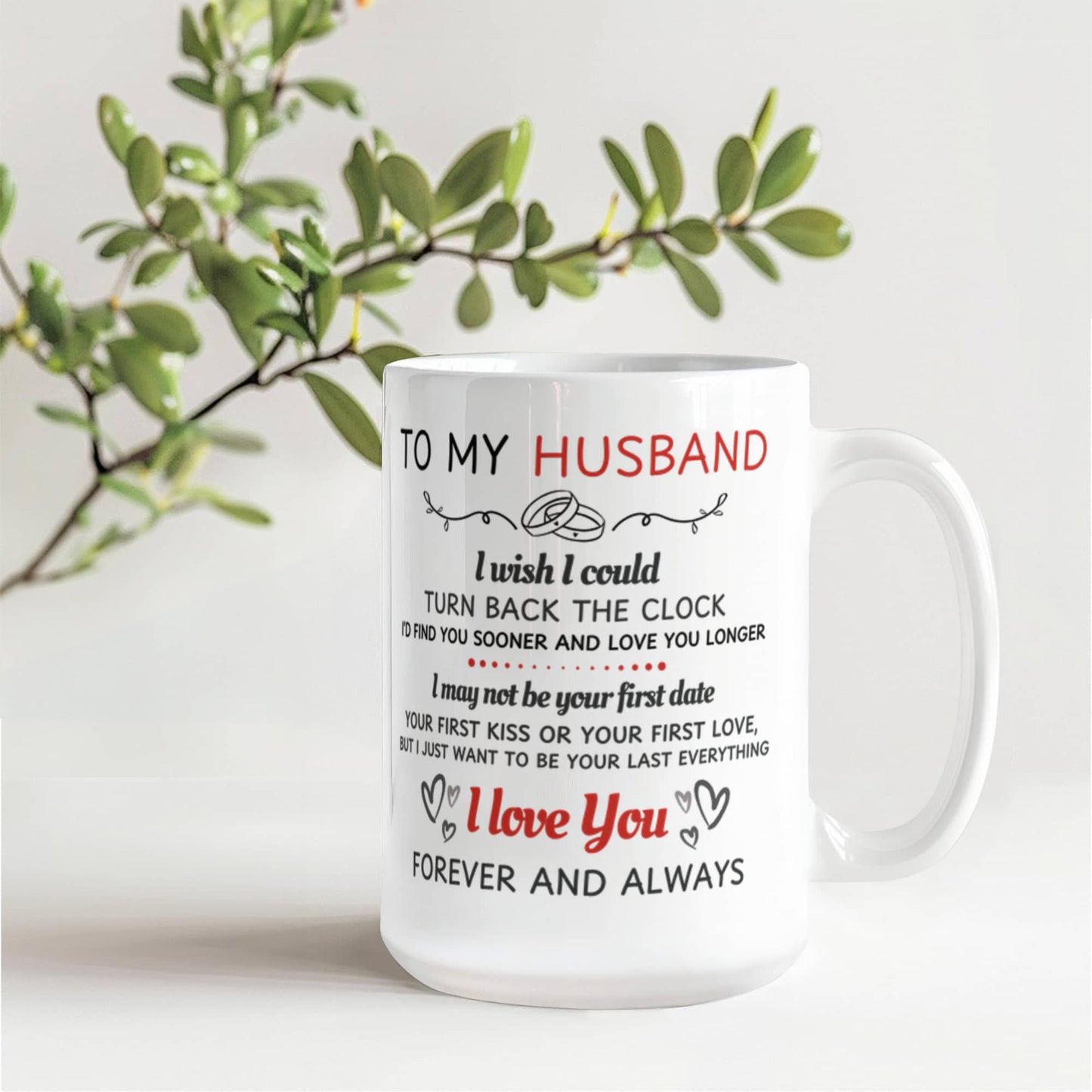 Emotional Ceramic Mug - Gift for Husband