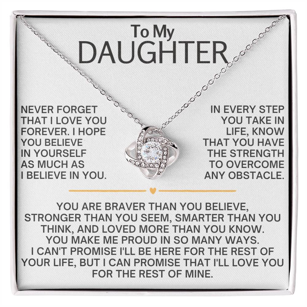 Forever Love Necklace - Gift for Daughter
