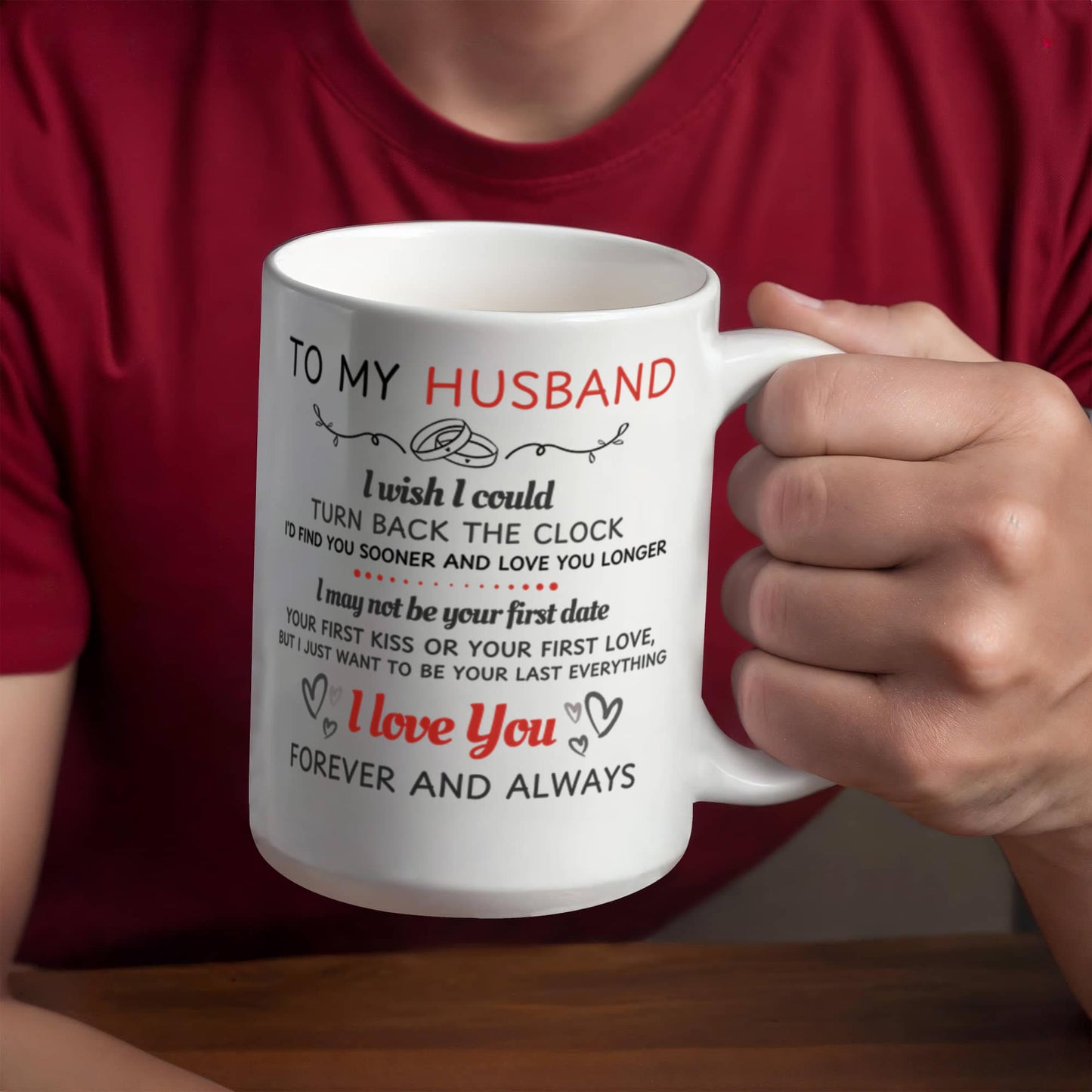 Emotional Ceramic Mug - Gift for Husband