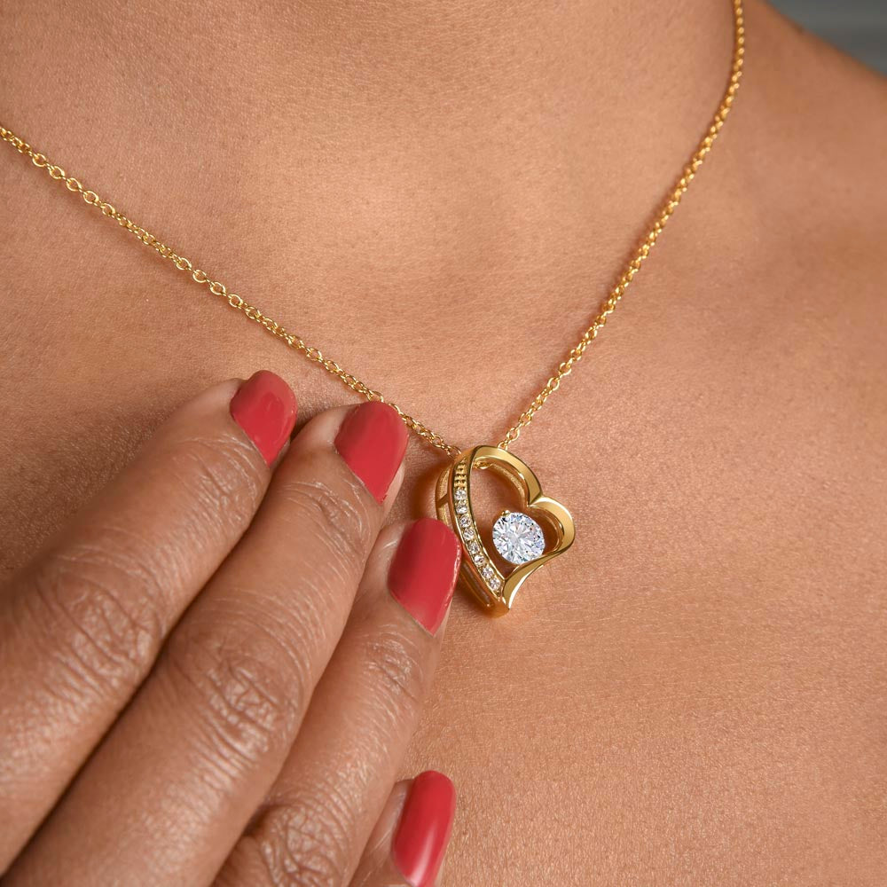 Forever Love Necklace - To My Beautiful Wife