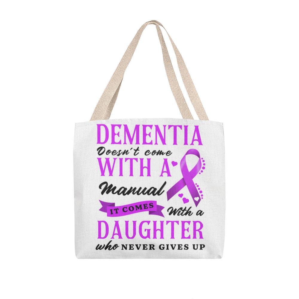 Custom Dementia Awareness Classic Tote Bag