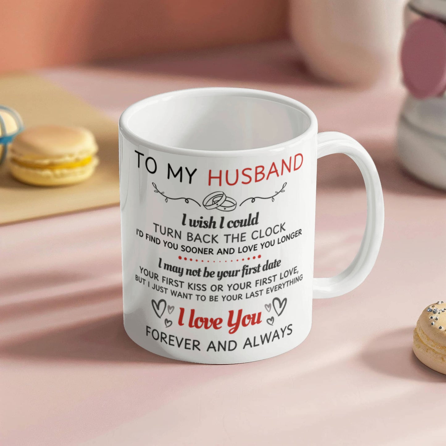 Emotional Ceramic Mug - Gift for Husband