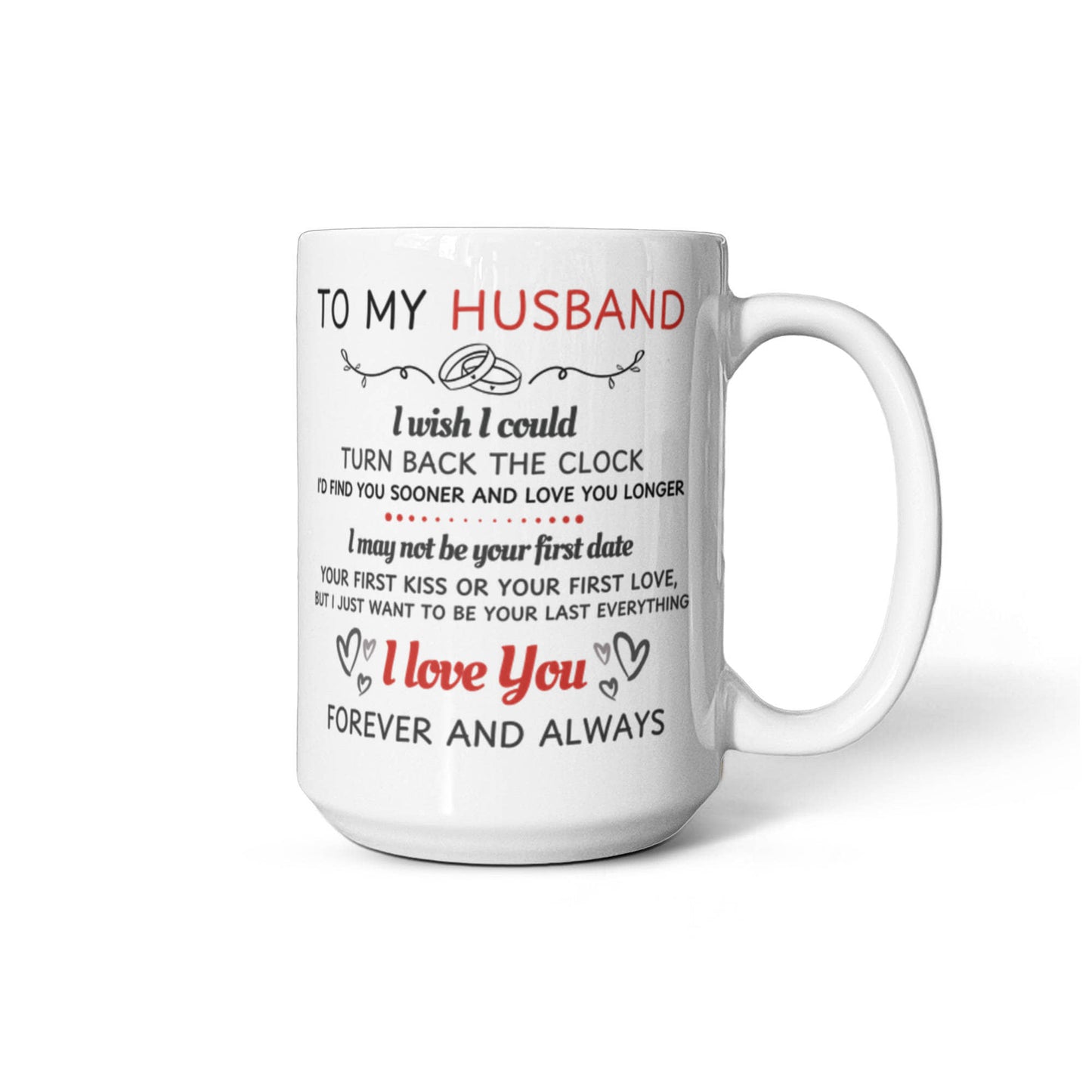 Emotional Ceramic Mug - Gift for Husband