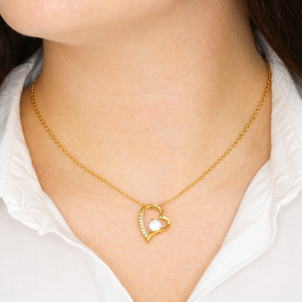 Forever Love Necklace - To My Beautiful Wife