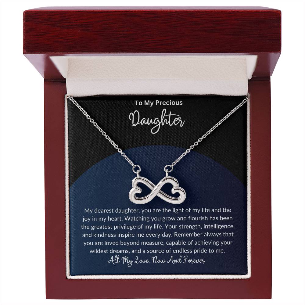 Gift for Daughter. Infinity Necklace