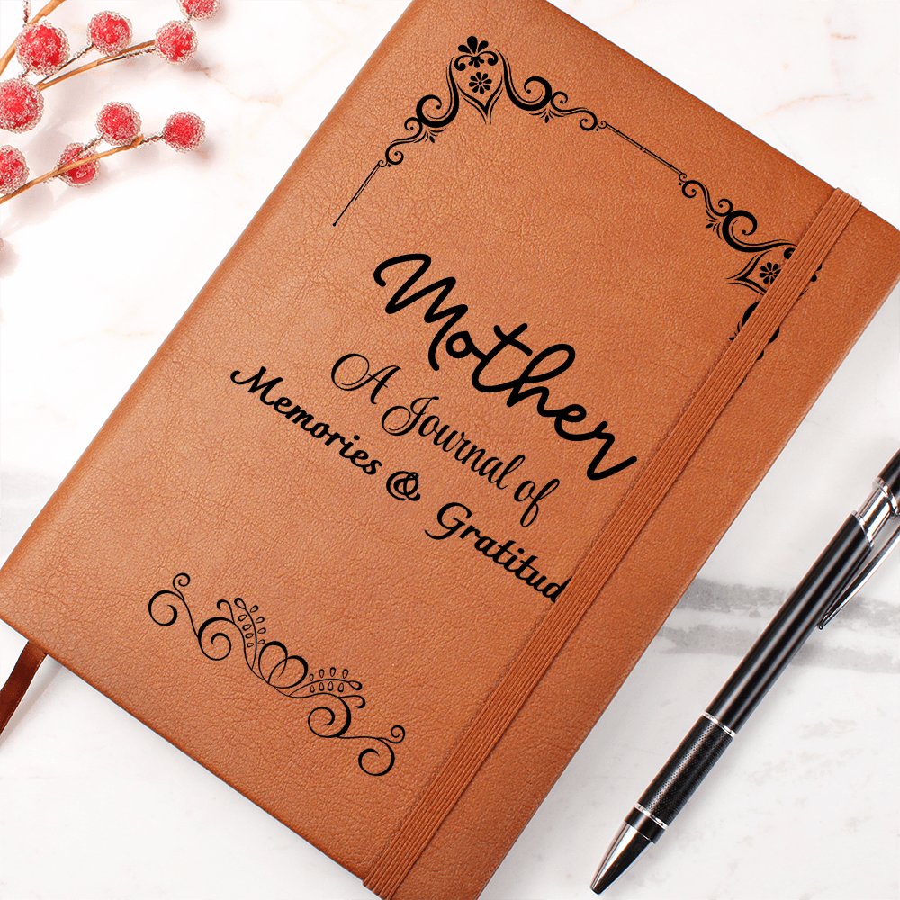 Mom Journal - Custom Heartfelt Keepsake - Mother's Day Gift, Birthday Notebook for Mom, Memory Book with Custom Message