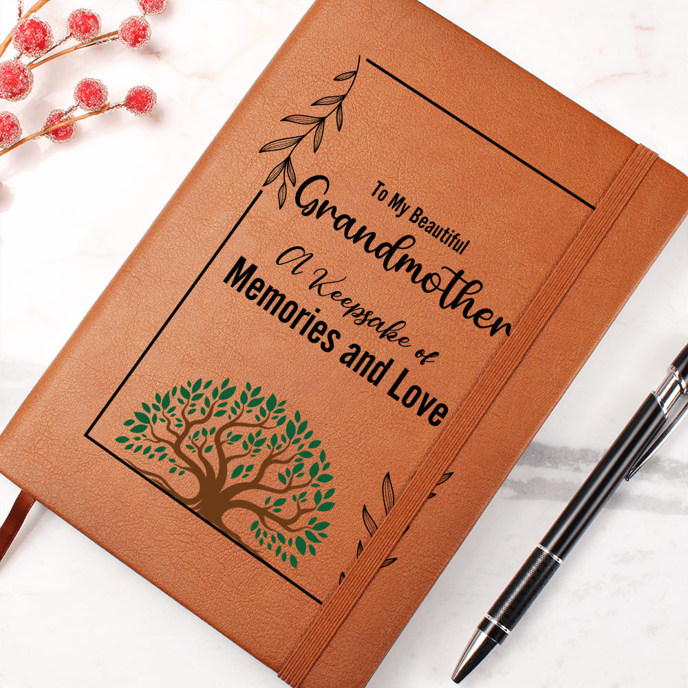 Grandmother's Journal - Keepsake Memory Book for Grandma - Perfect Gift for Birthdays, Mother's Day, and Special Occasions
