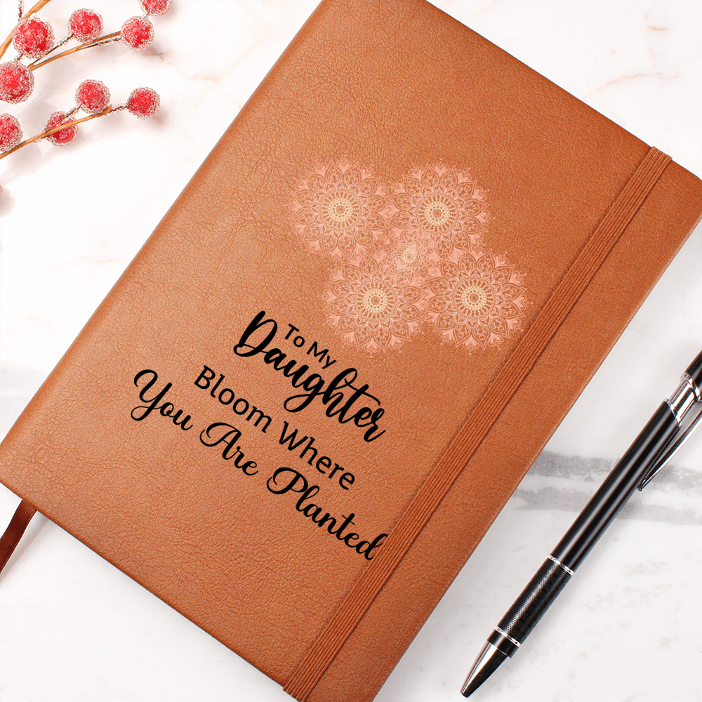 Daughter Journal - Customizable Notebook with Inspirational Quotes & Unique Designs - Perfect Gift for Birthdays, Graduations, or Just Because