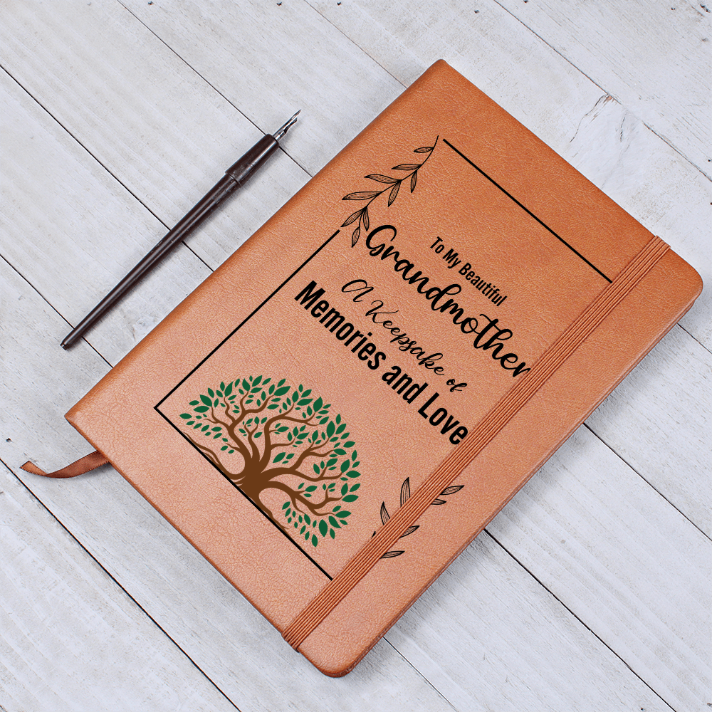 Grandmother's Journal - Keepsake Memory Book for Grandma - Perfect Gift for Birthdays, Mother's Day, and Special Occasions