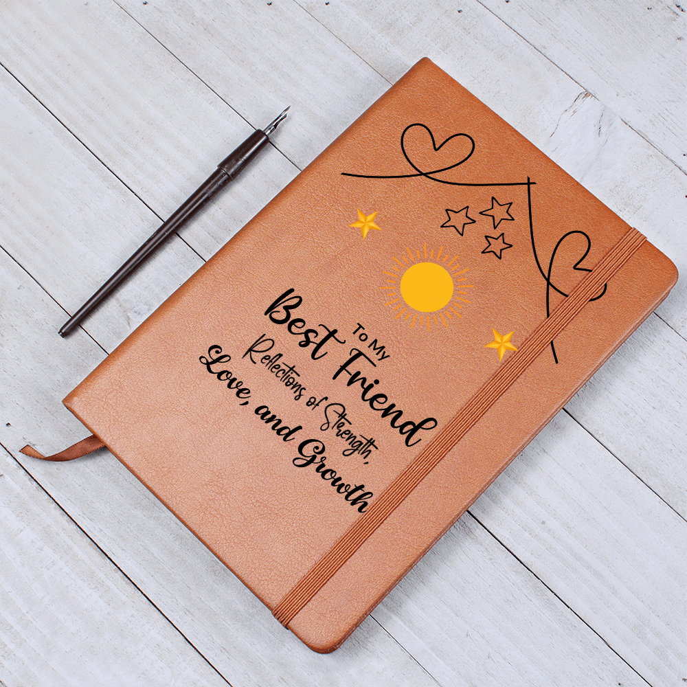 Best Friend Journal - Custom Friendship Keepsake Book - Thoughtful Gift for Bestie - Unique Memory Journal - Best Friend Birthday or Anniversary Gift
