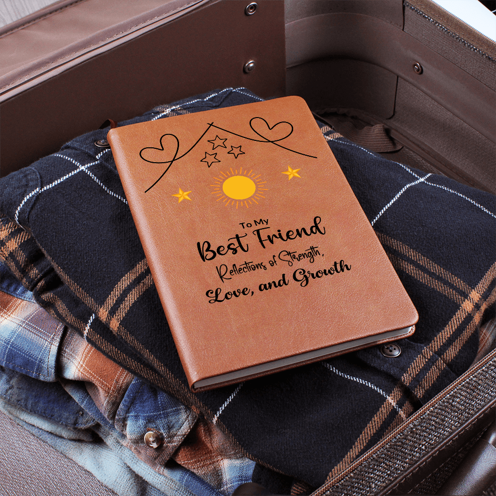 Best Friend Journal - Custom Friendship Keepsake Book - Thoughtful Gift for Bestie - Unique Memory Journal - Best Friend Birthday or Anniversary Gift