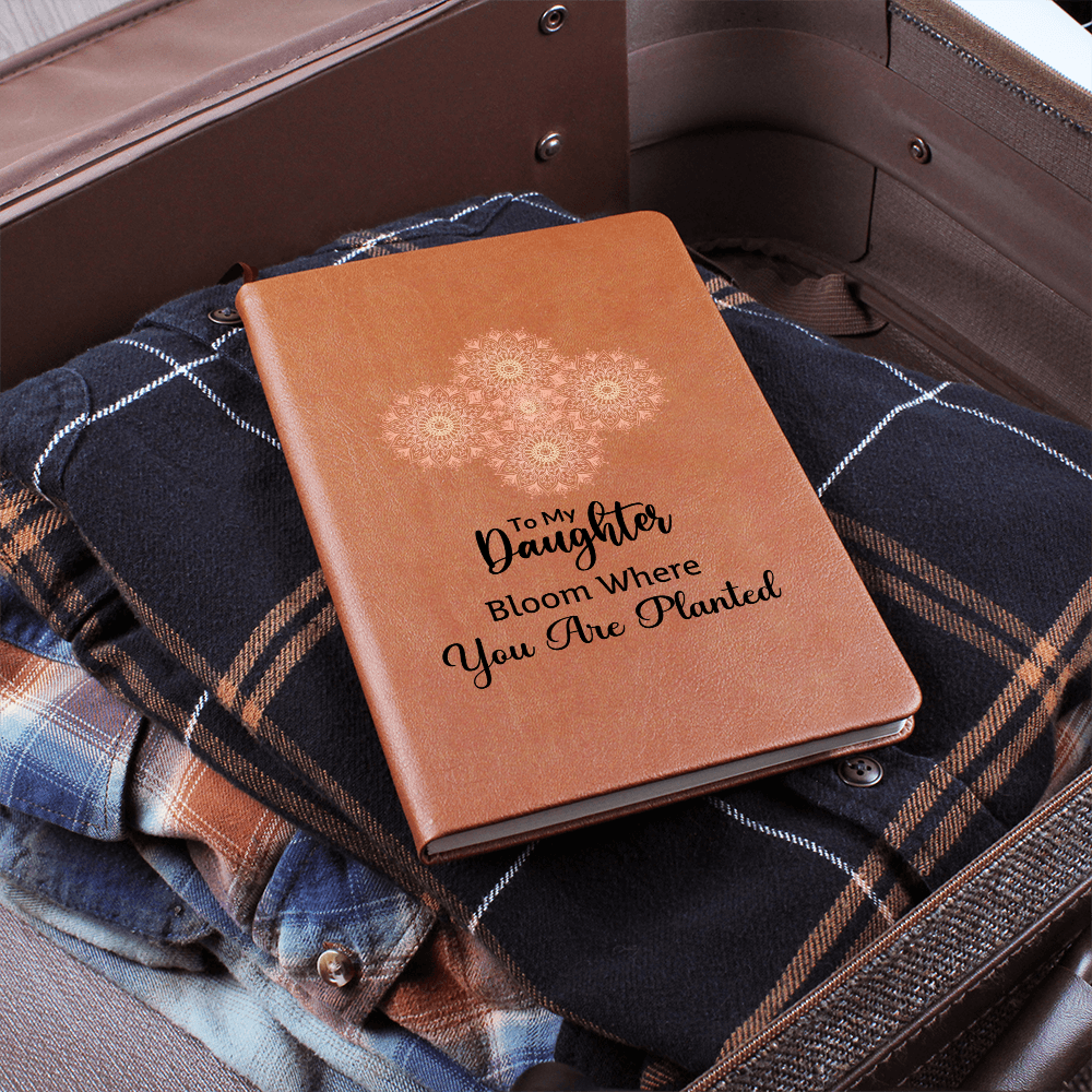 Daughter Journal - Customizable Notebook with Inspirational Quotes & Unique Designs - Perfect Gift for Birthdays, Graduations, or Just Because