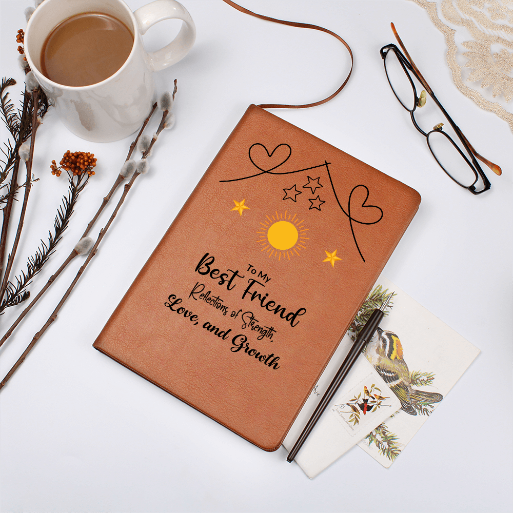 Best Friend Journal - Custom Friendship Keepsake Book - Thoughtful Gift for Bestie - Unique Memory Journal - Best Friend Birthday or Anniversary Gift