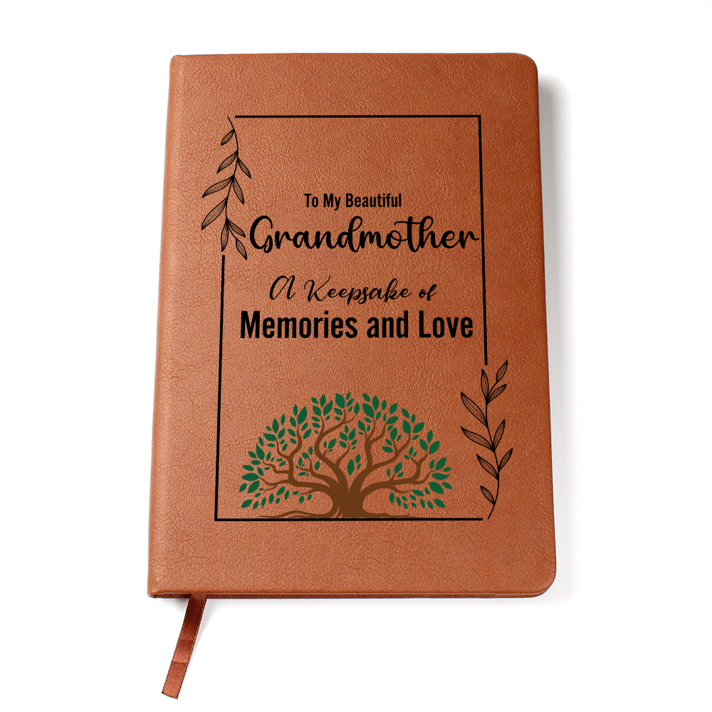 Grandmother's Journal - Keepsake Memory Book for Grandma - Perfect Gift for Birthdays, Mother's Day, and Special Occasions