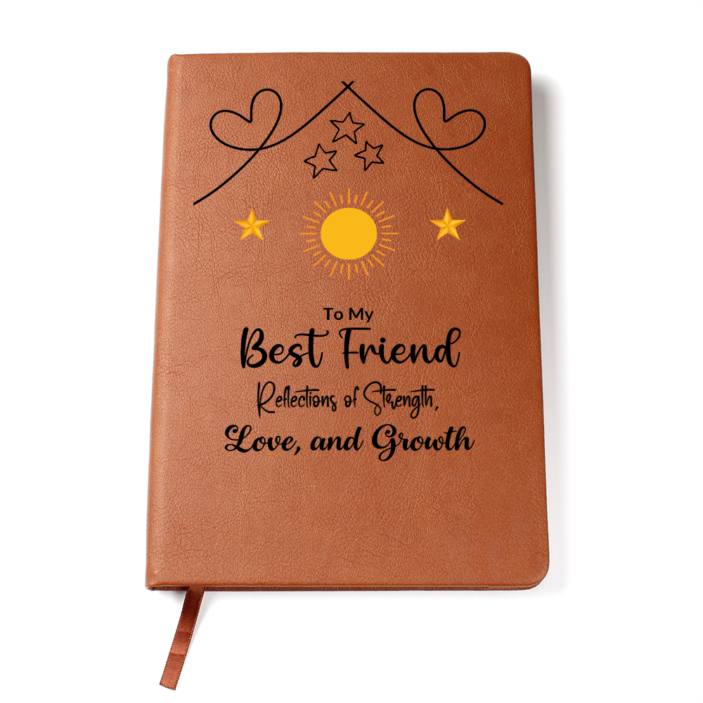 Best Friend Journal - Custom Friendship Keepsake Book - Thoughtful Gift for Bestie - Unique Memory Journal - Best Friend Birthday or Anniversary Gift