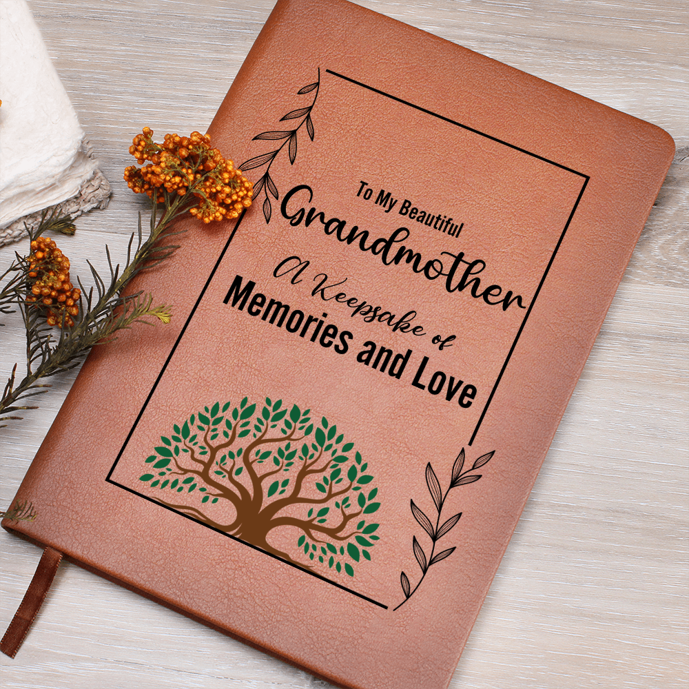 Grandmother's Journal - Keepsake Memory Book for Grandma - Perfect Gift for Birthdays, Mother's Day, and Special Occasions