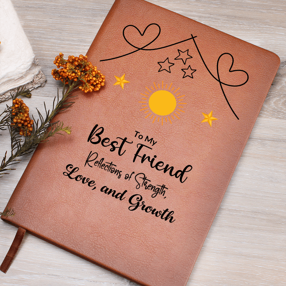 Best Friend Journal - Custom Friendship Keepsake Book - Thoughtful Gift for Bestie - Unique Memory Journal - Best Friend Birthday or Anniversary Gift