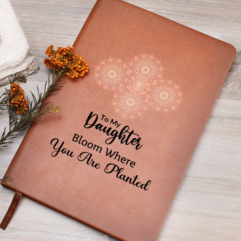 Daughter Journal - Customizable Notebook with Inspirational Quotes & Unique Designs - Perfect Gift for Birthdays, Graduations, or Just Because