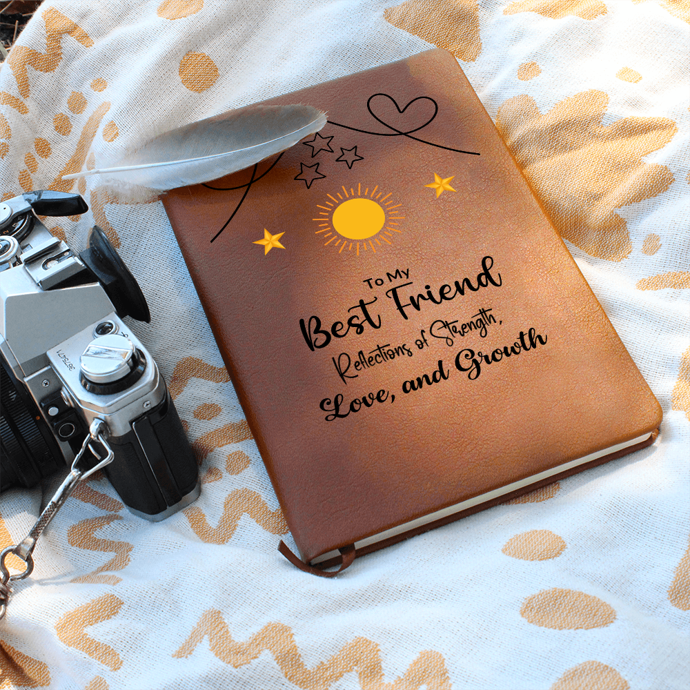 Best Friend Journal - Custom Friendship Keepsake Book - Thoughtful Gift for Bestie - Unique Memory Journal - Best Friend Birthday or Anniversary Gift