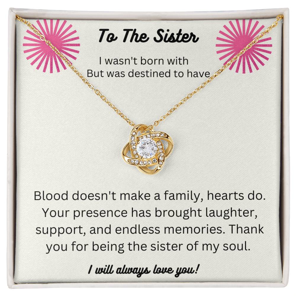 To my soul sister necklace gift, Unbiological Sisters Gift, Best Friend Gift, Friendship Jewelry, Gifts for her