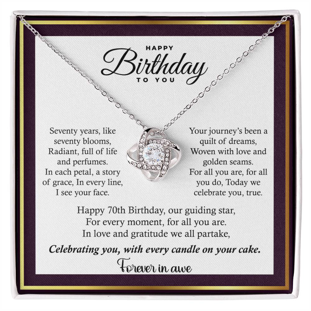 70th Birthday Gift For Women