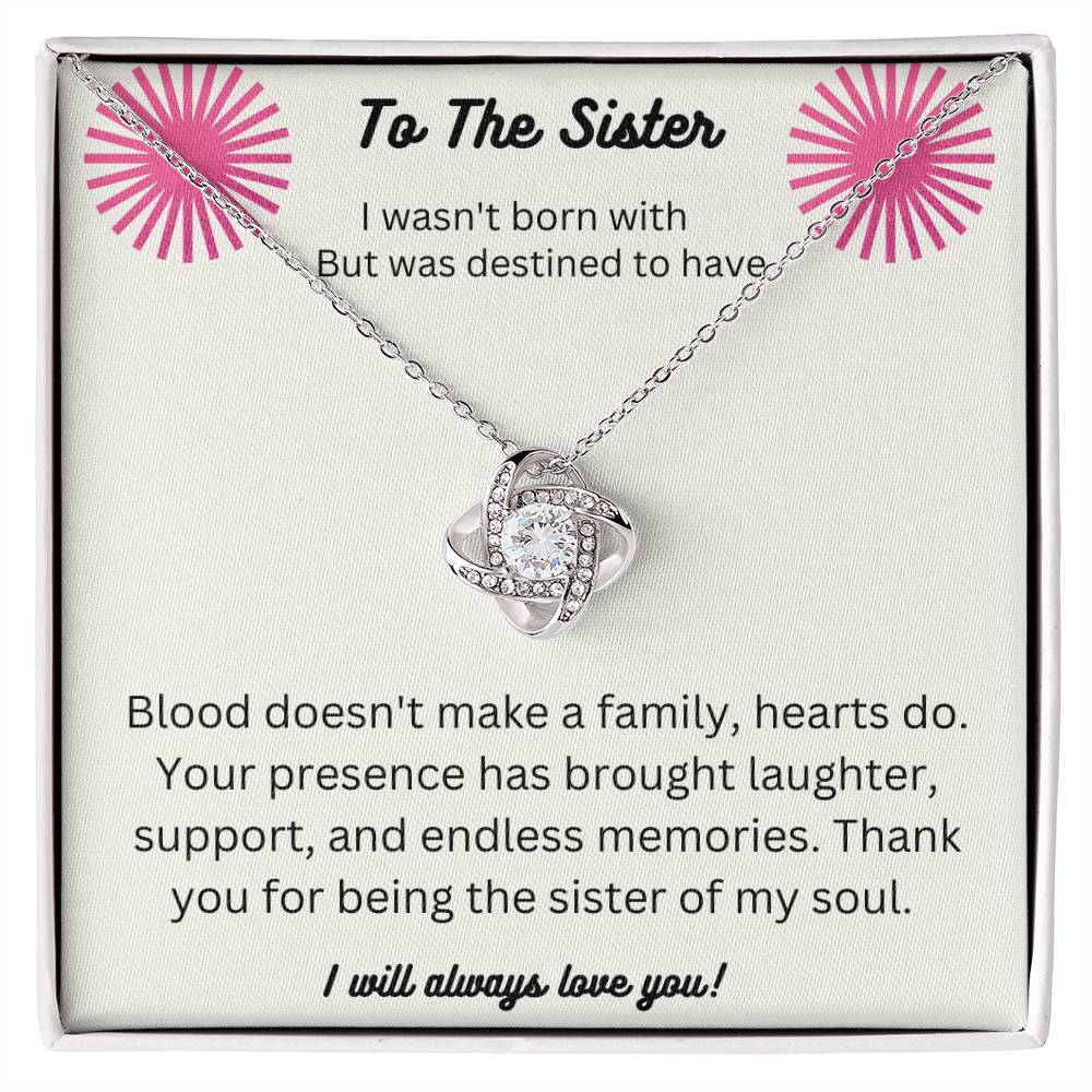 To my soul sister necklace gift, Unbiological Sisters Gift, Best Friend Gift, Friendship Jewelry, Gifts for her