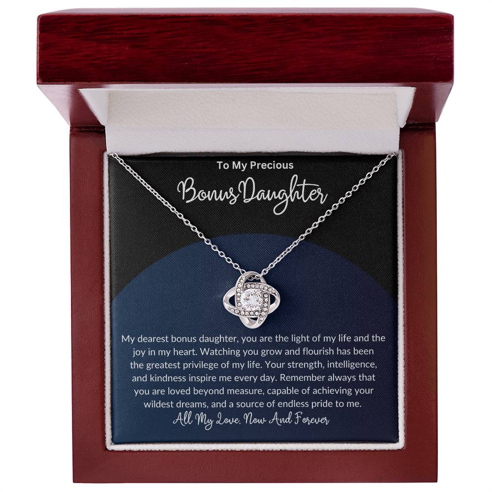 Bonus Daughter Love Knot Necklace
