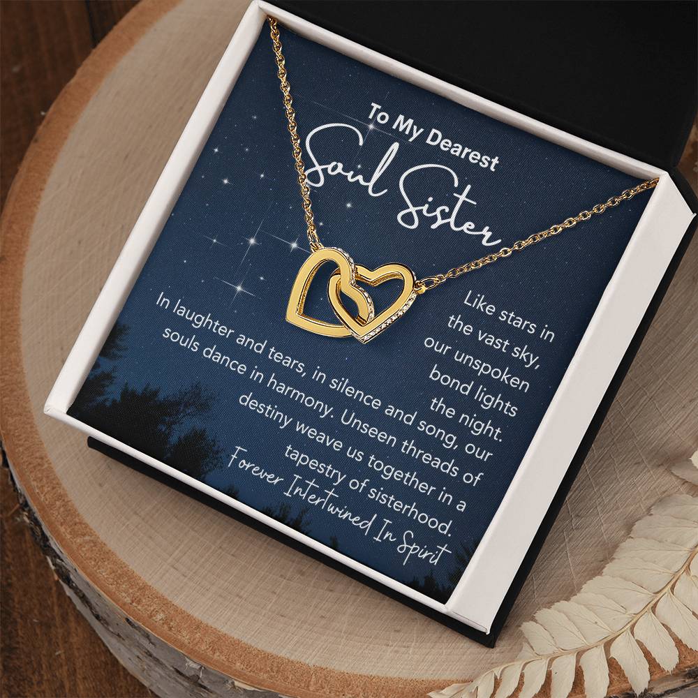 Soul Sister Gift, Gifts for unbiological sister, Soul Sister, Best Friends, Friendship Gift, My Soul Necklace, Aesthetic Necklace