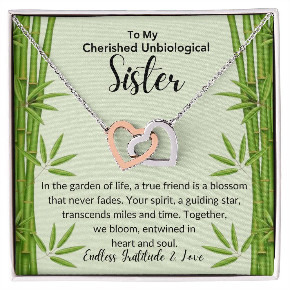 Unbiological sister gift, Soul sister gift, Soul sister Necklace, Best friend gift, Gift for her, Sister necklace, Sister jewelry