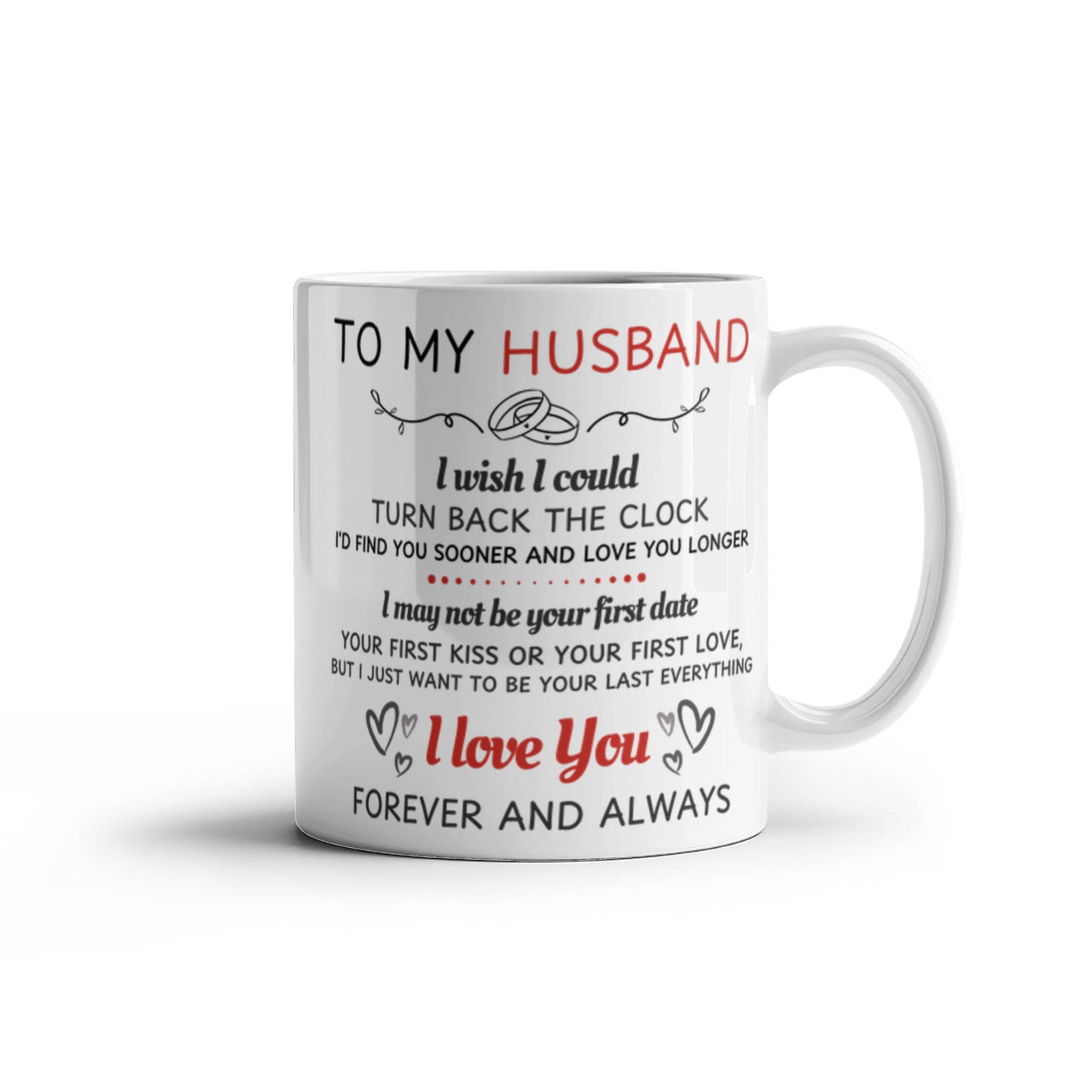 Emotional Ceramic Mug - Gift for Husband