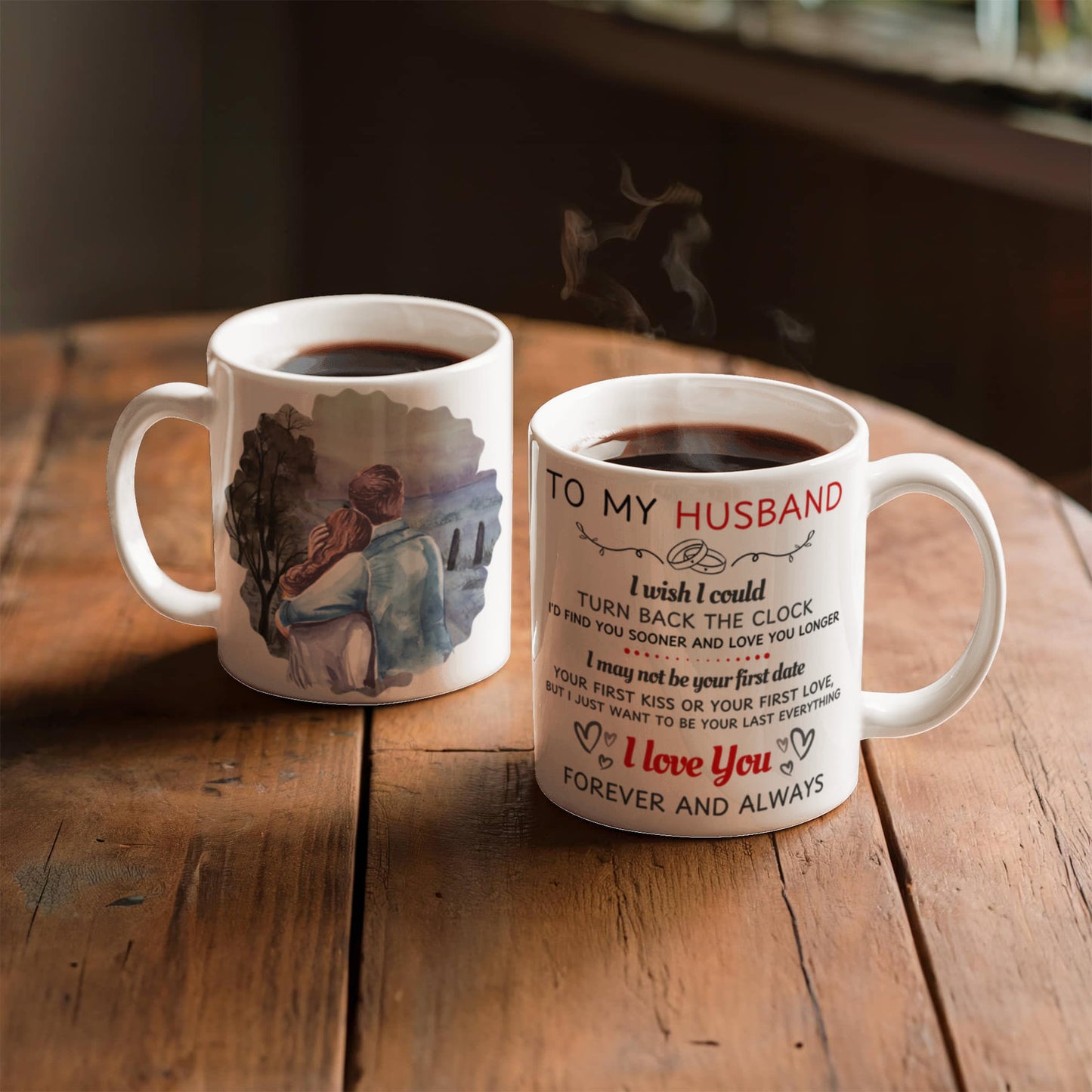Emotional Ceramic Mug - Gift for Husband