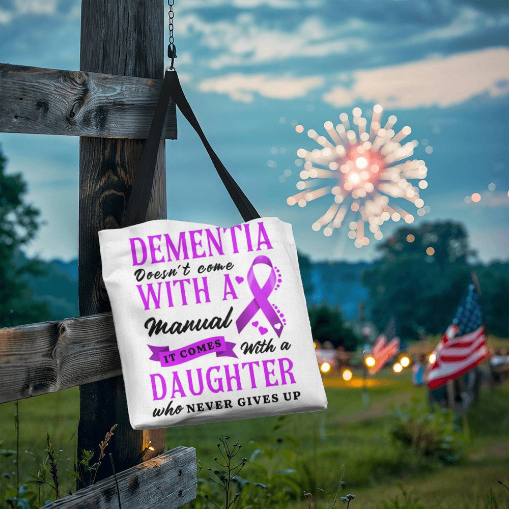 Custom Dementia Awareness Classic Tote Bag