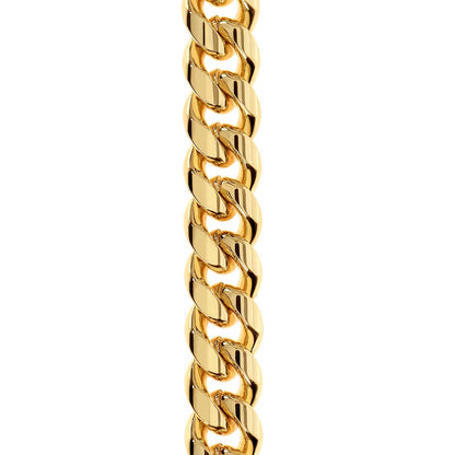 To My Son Cuban Link Chain Necklace - Gift Box Included