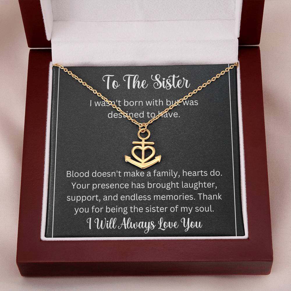 Soul Sister Anchor Pendant