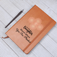 Daughter Journal - Customizable Notebook with Inspirational Quotes & Unique Designs - Perfect Gift for Birthdays, Graduations, or Just Because