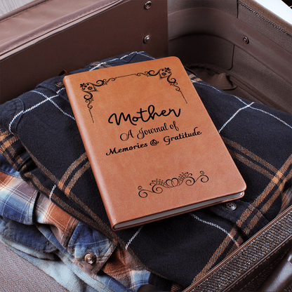 Mom Journal - Custom Heartfelt Keepsake - Mother's Day Gift, Birthday Notebook for Mom, Memory Book with Custom Message