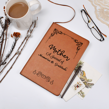 Mom Journal - Custom Heartfelt Keepsake - Mother's Day Gift, Birthday Notebook for Mom, Memory Book with Custom Message