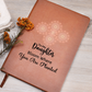 Daughter Journal - Customizable Notebook with Inspirational Quotes & Unique Designs - Perfect Gift for Birthdays, Graduations, or Just Because