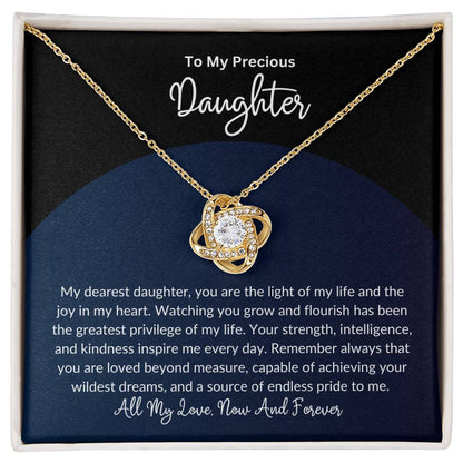 To My Beautiful Daughter - Special Necklace With Love
