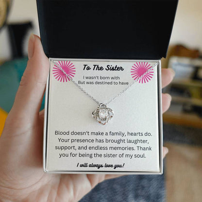 To my soul sister necklace gift, Unbiological Sisters Gift, Best Friend Gift, Friendship Jewelry, Gifts for her