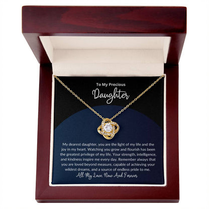 To My Beautiful Daughter - Special Necklace With Love