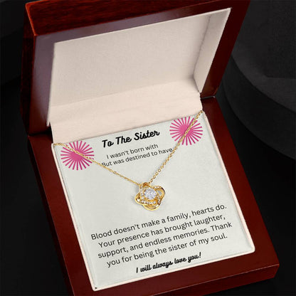 To my soul sister necklace gift, Unbiological Sisters Gift, Best Friend Gift, Friendship Jewelry, Gifts for her