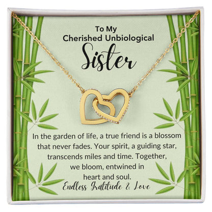 Unbiological sister gift, Soul sister gift, Soul sister Necklace, Best friend gift, Gift for her, Sister necklace, Sister jewelry
