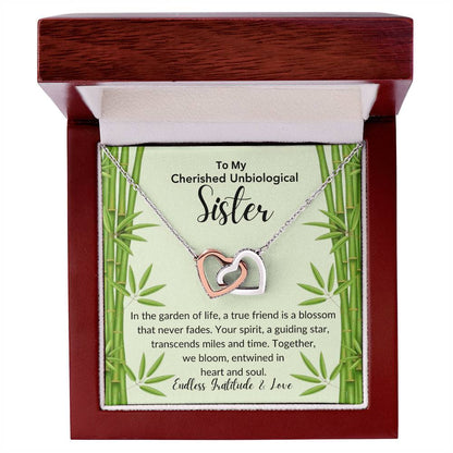 Unbiological sister gift, Soul sister gift, Soul sister Necklace, Best friend gift, Gift for her, Sister necklace, Sister jewelry