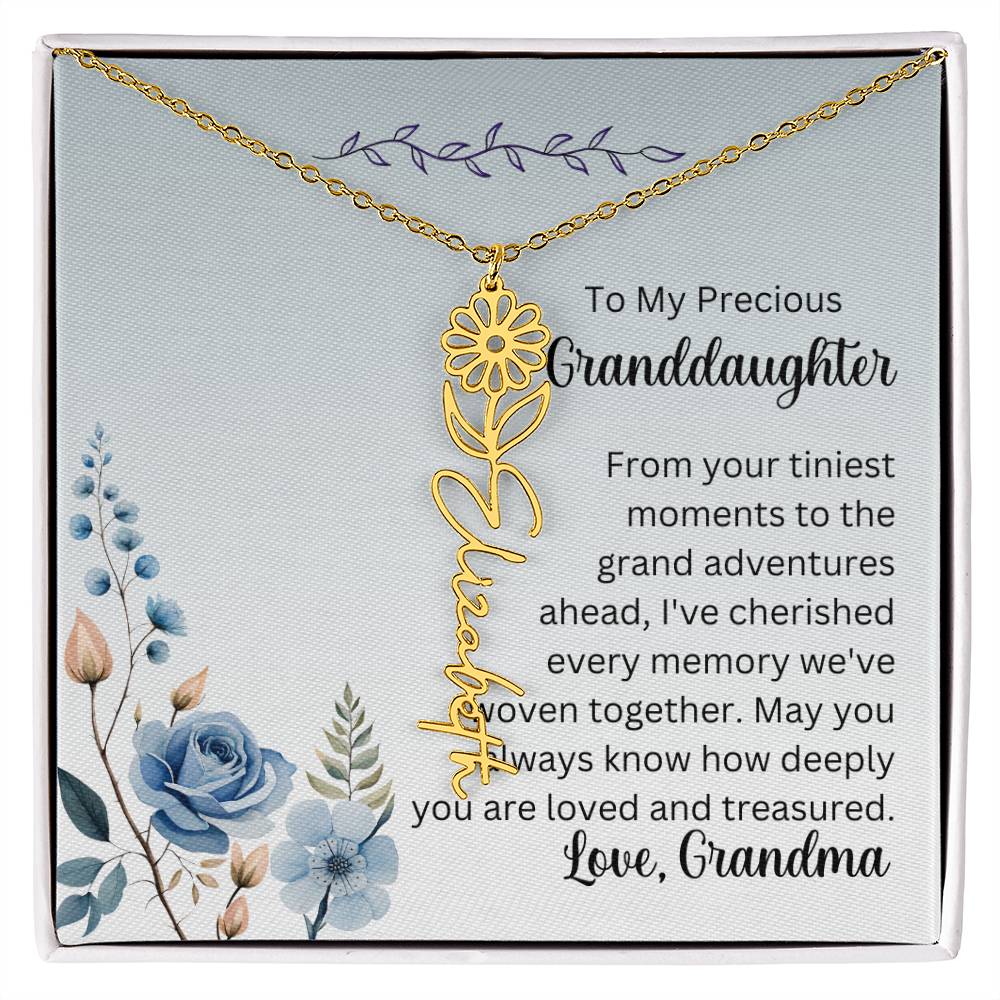 To My Granddaughter