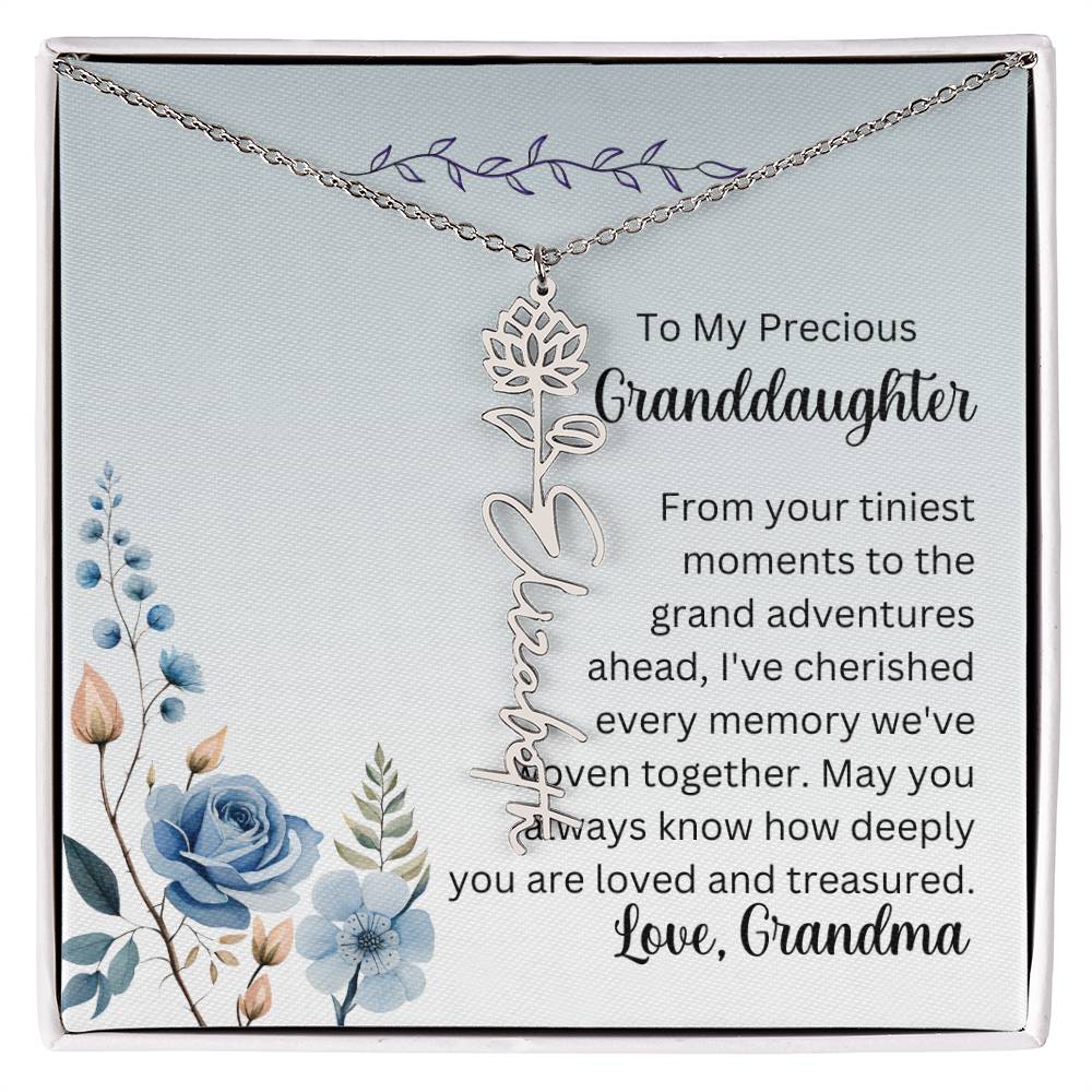 To My Granddaughter