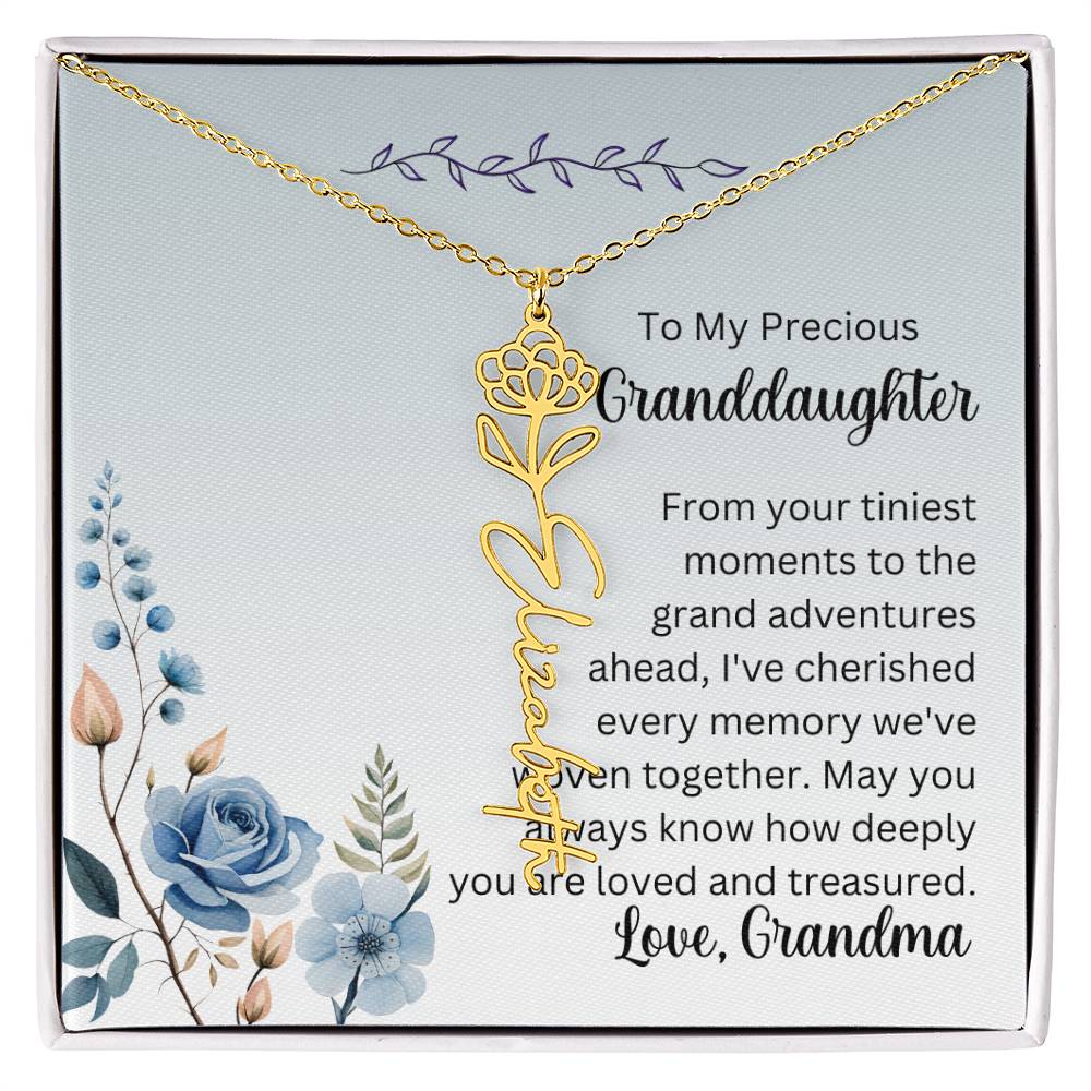 To My Granddaughter