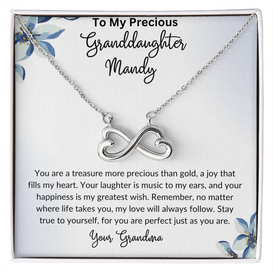 Infinity Necklace-Granddaughter