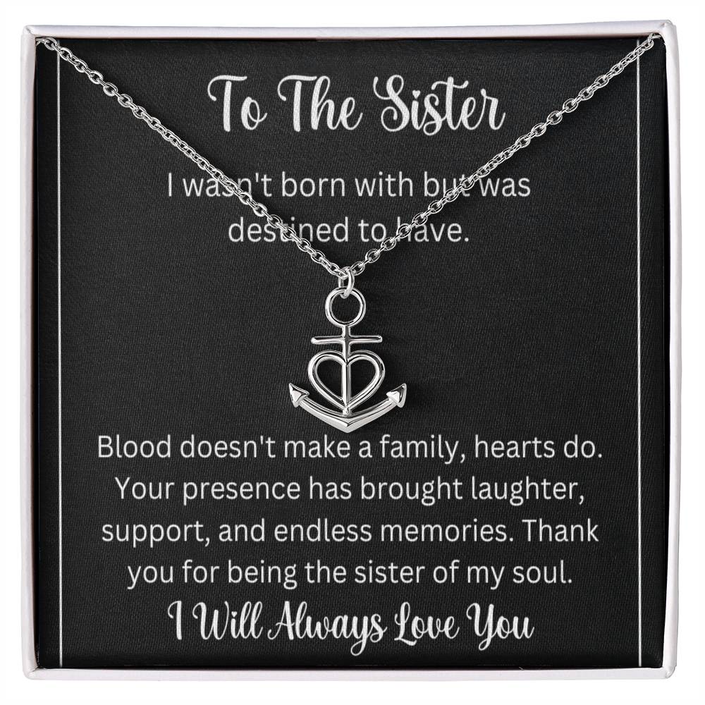 Soul Sister Anchor Pendant