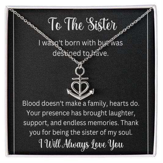 Soul Sister Anchor Pendant